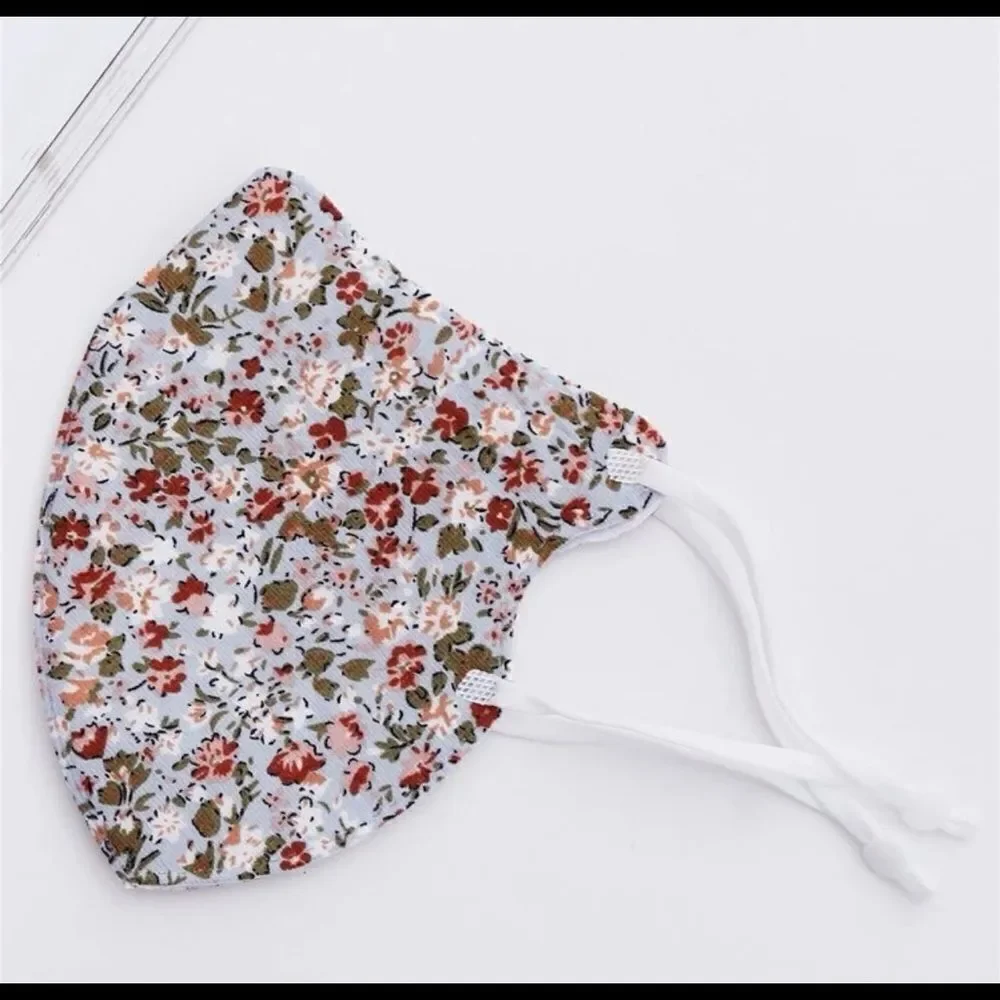 Floral Patterned Face Mask